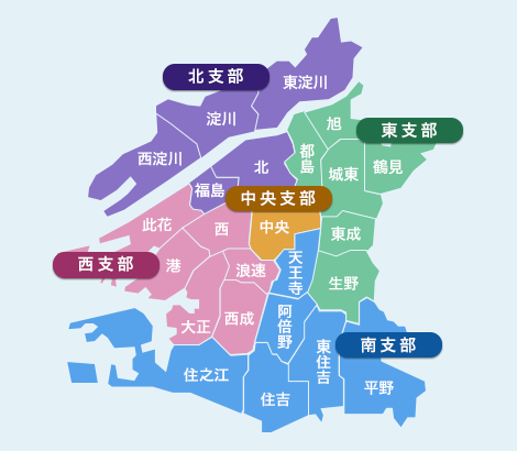 支部位置マップ