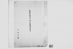支那沓銀買入の儀に付書付　五代友厚より大蔵卿大隈重信宛　明治11年５月　一綴